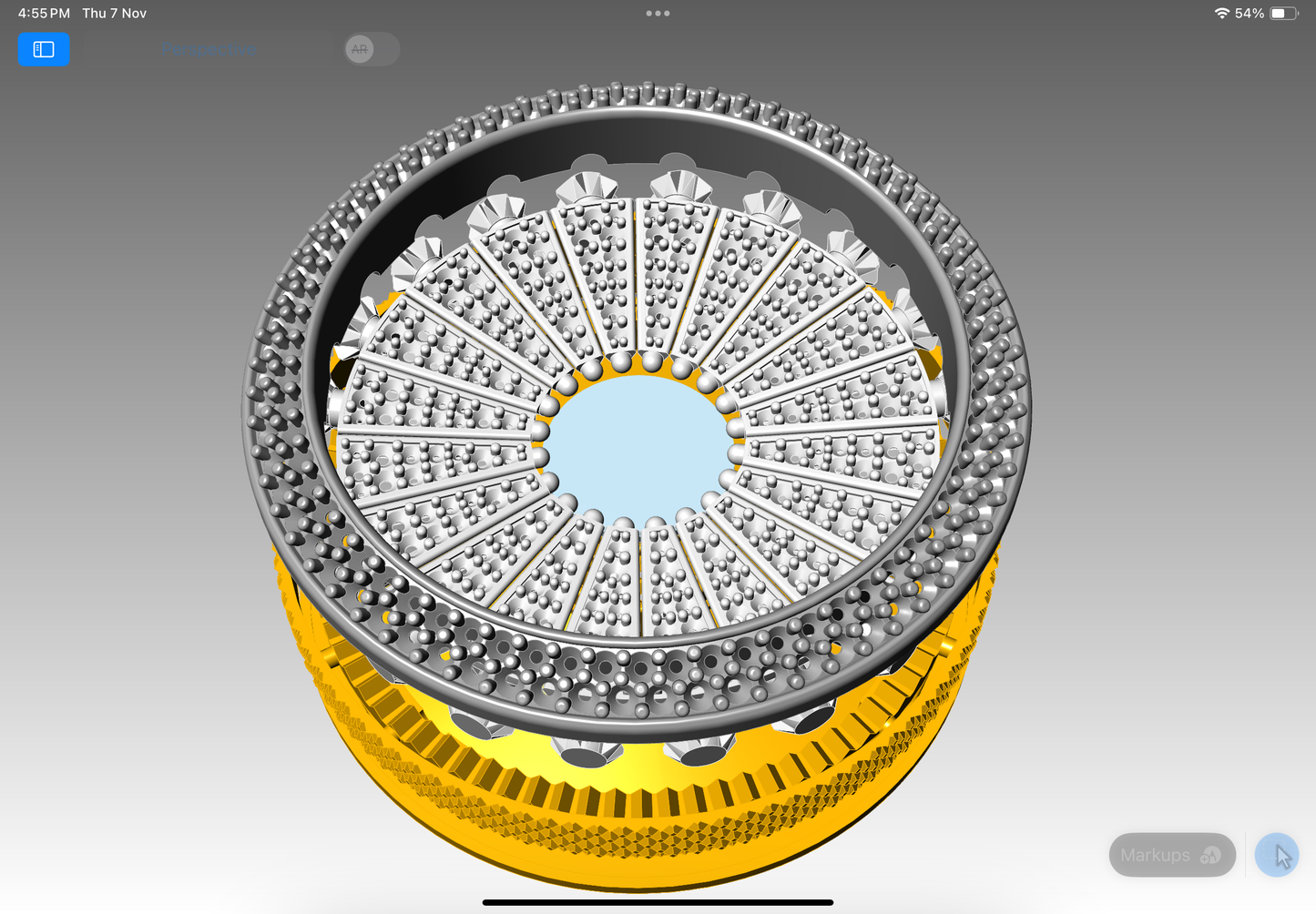 Mechanism pendant, CAD file 3DM file