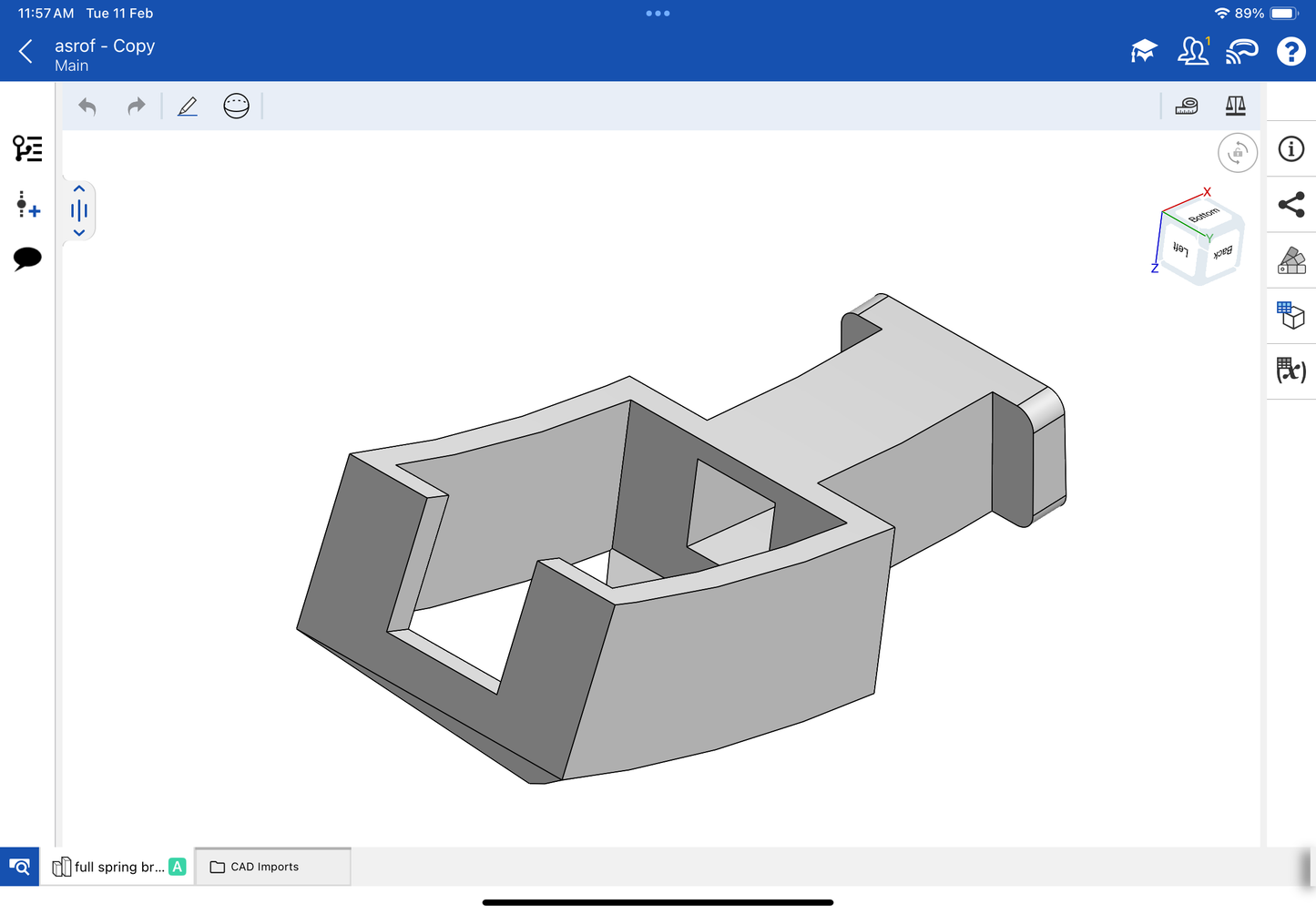 Stretchable bracelet CAD file 3DM file