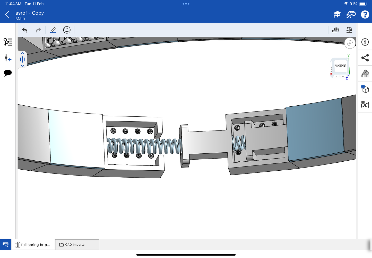 Stretchable bracelet CAD file 3DM file