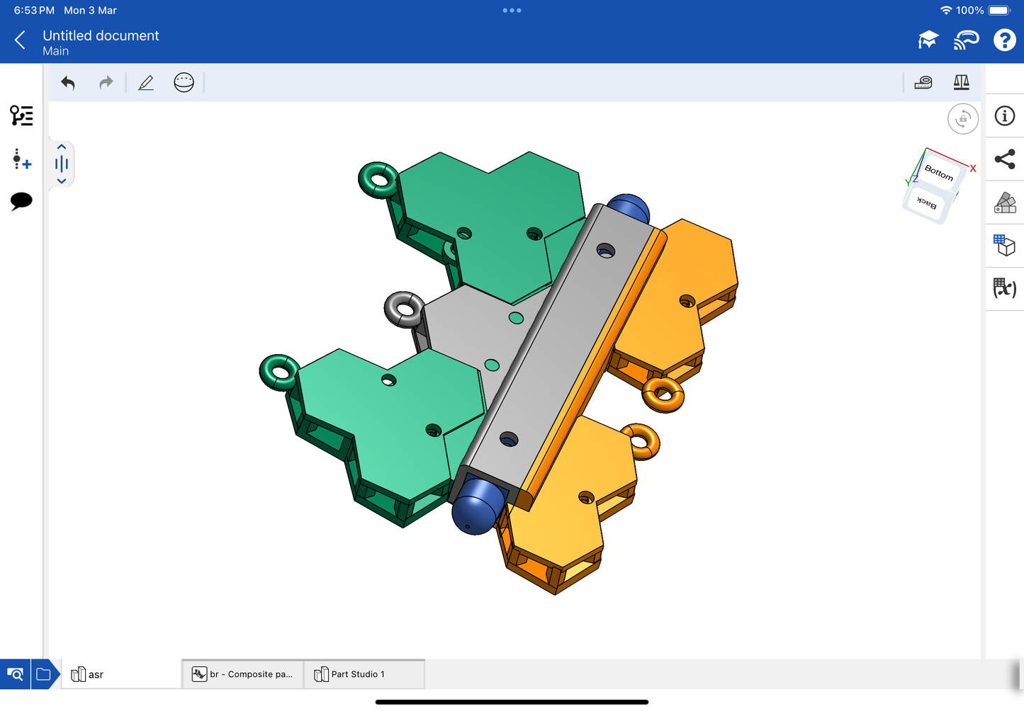 MDTC Bracelet CAD file 3DM file STL file with original lock mechanism