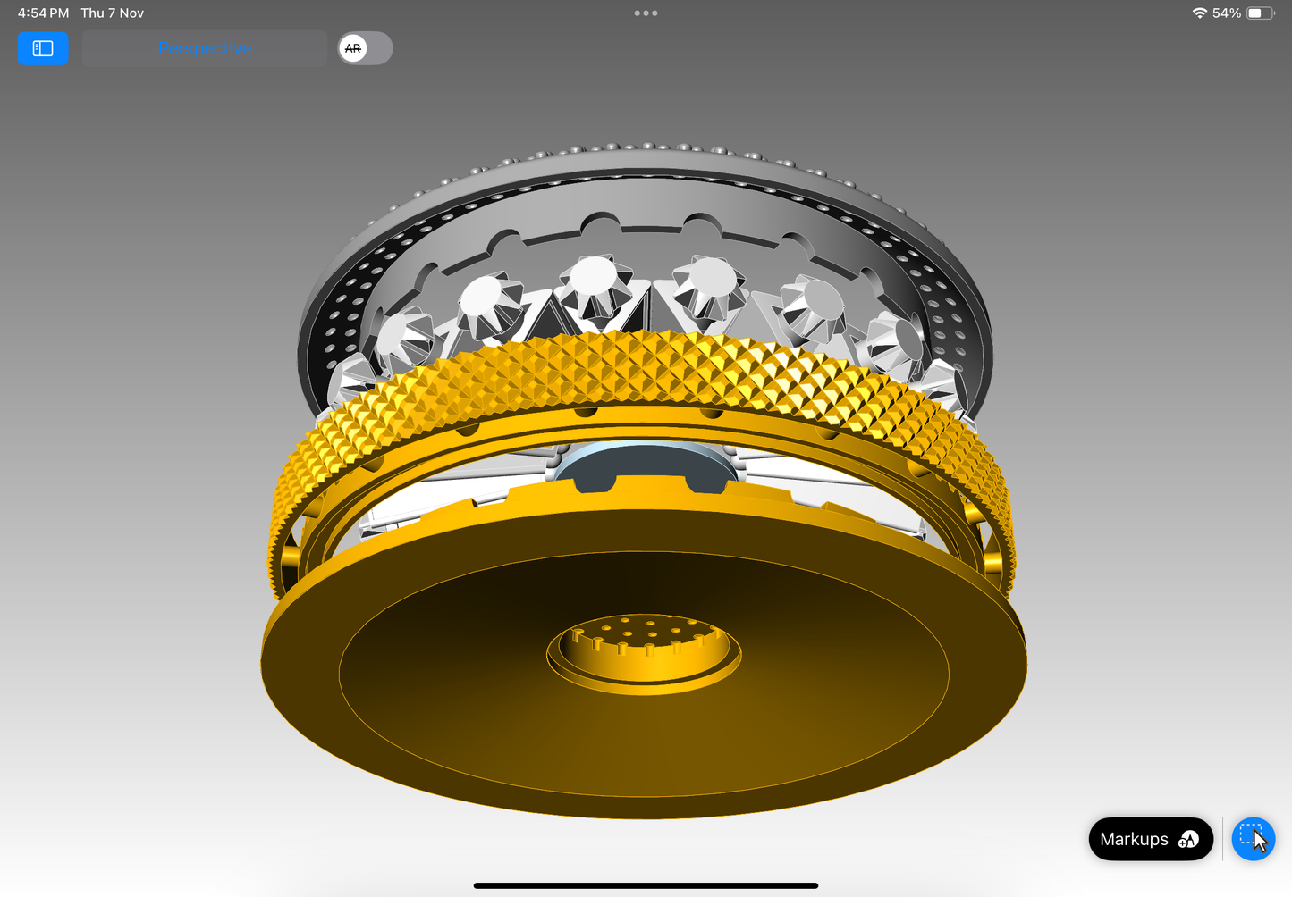 Mechanism pendant, CAD file 3DM file