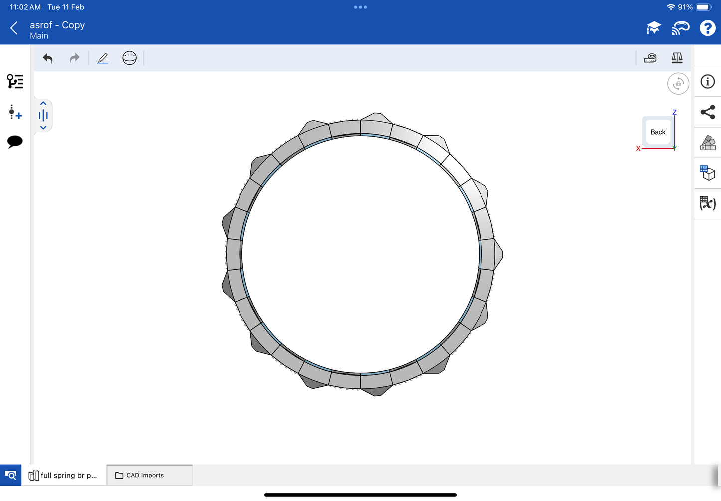 Stretchable bracelet CAD file 3DM file