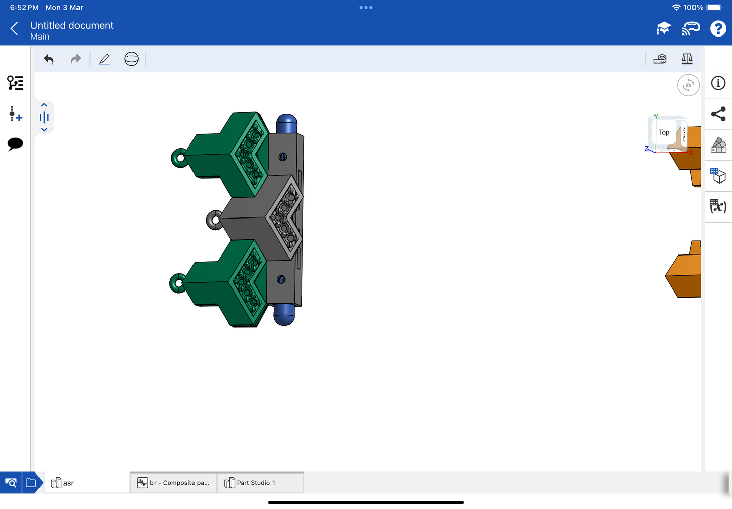 MDTC Bracelet CAD file 3DM file STL file with original lock mechanism