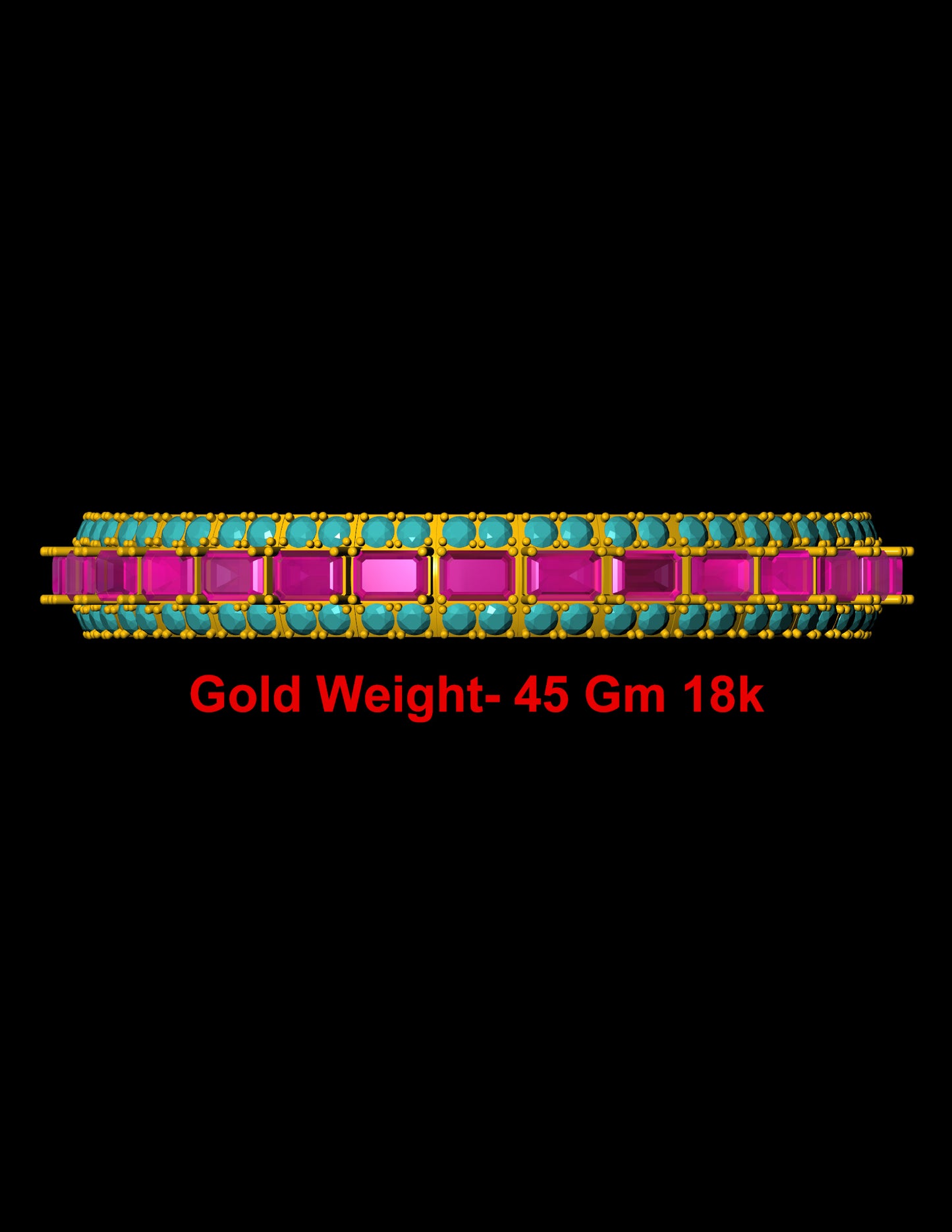 Stretchable Bracelet CAD Flexible Designer Bangle
