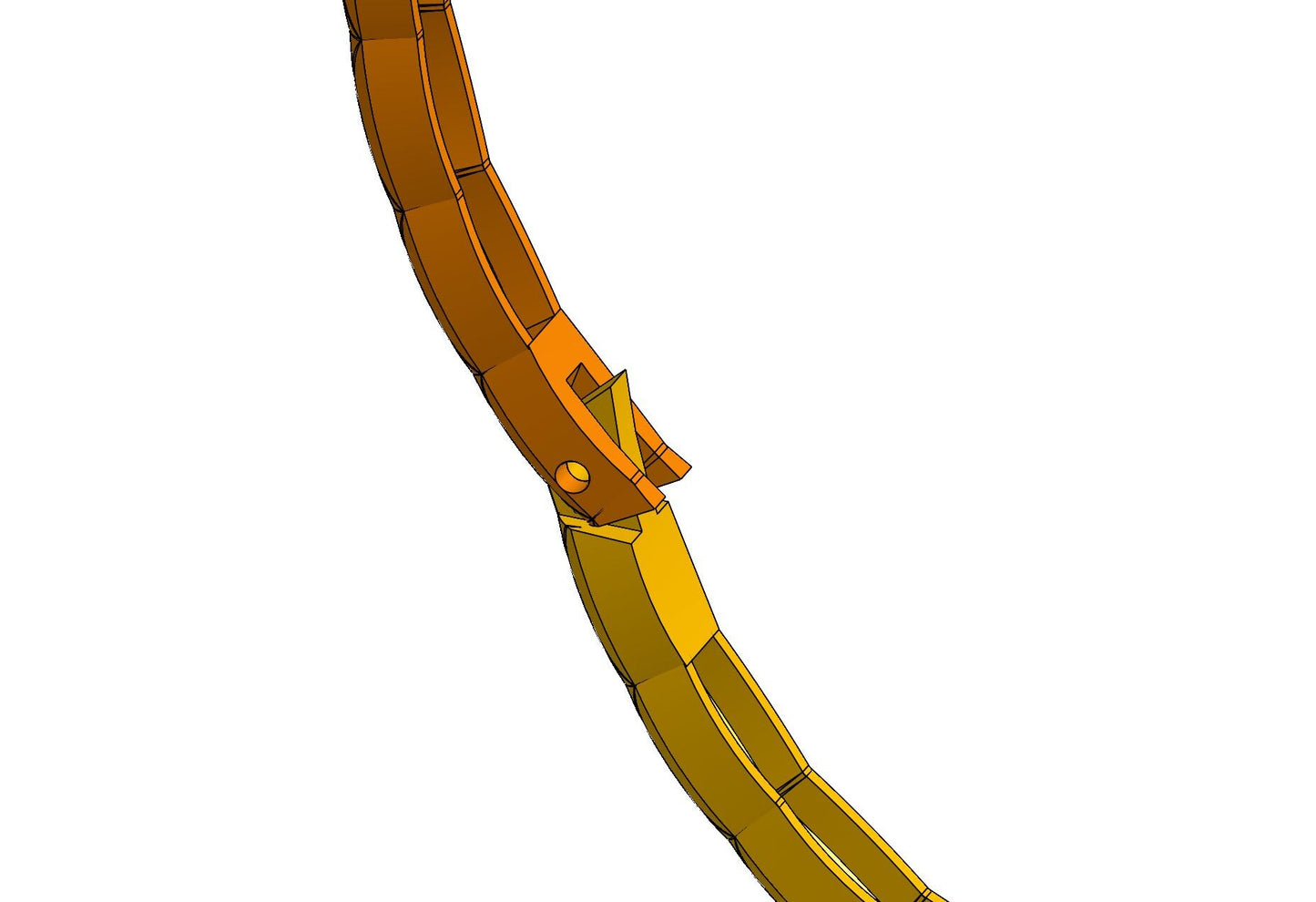 Chanel coco crash bracelet CAD file 3DM file