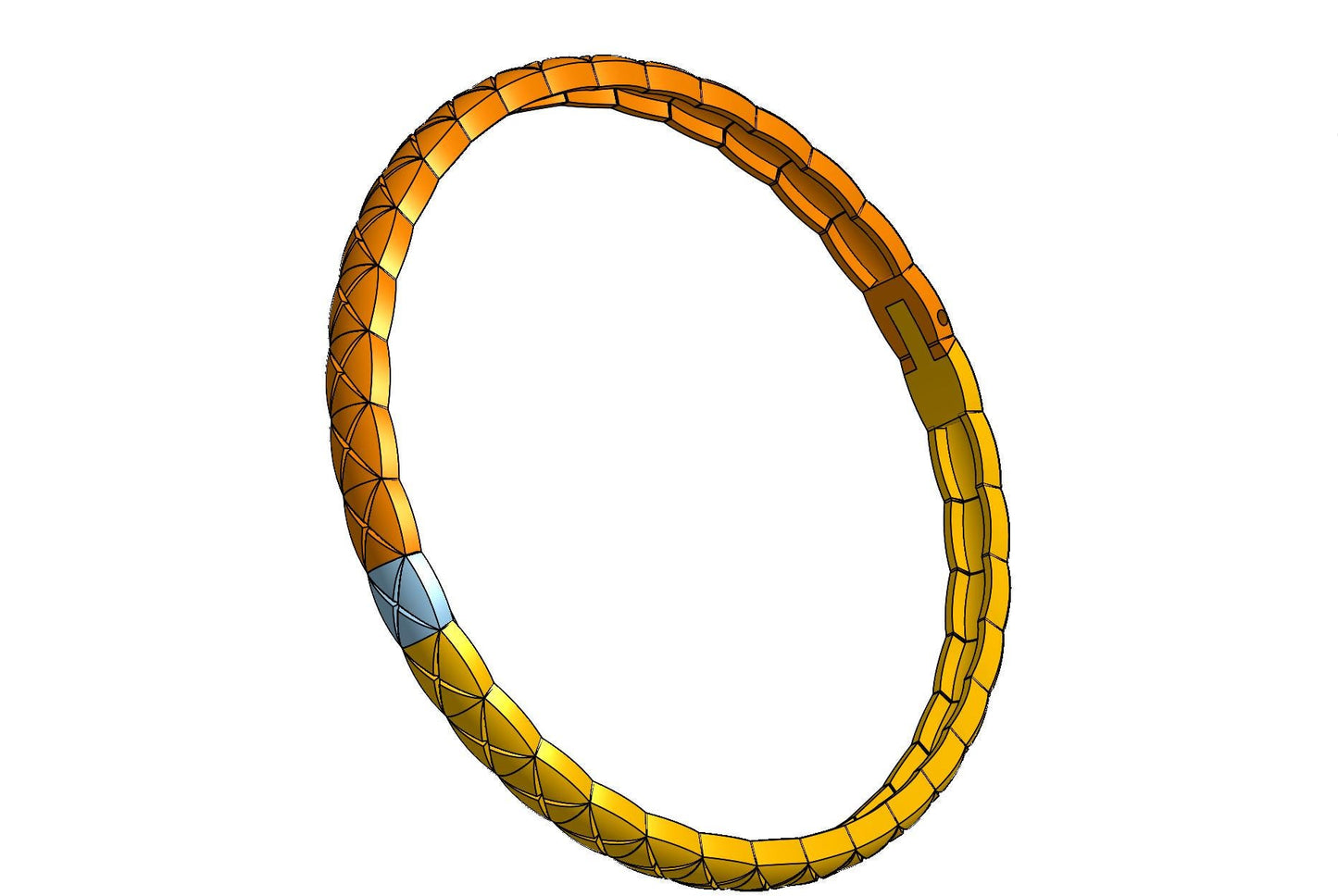 Chanel coco crash bracelet CAD file 3DM file