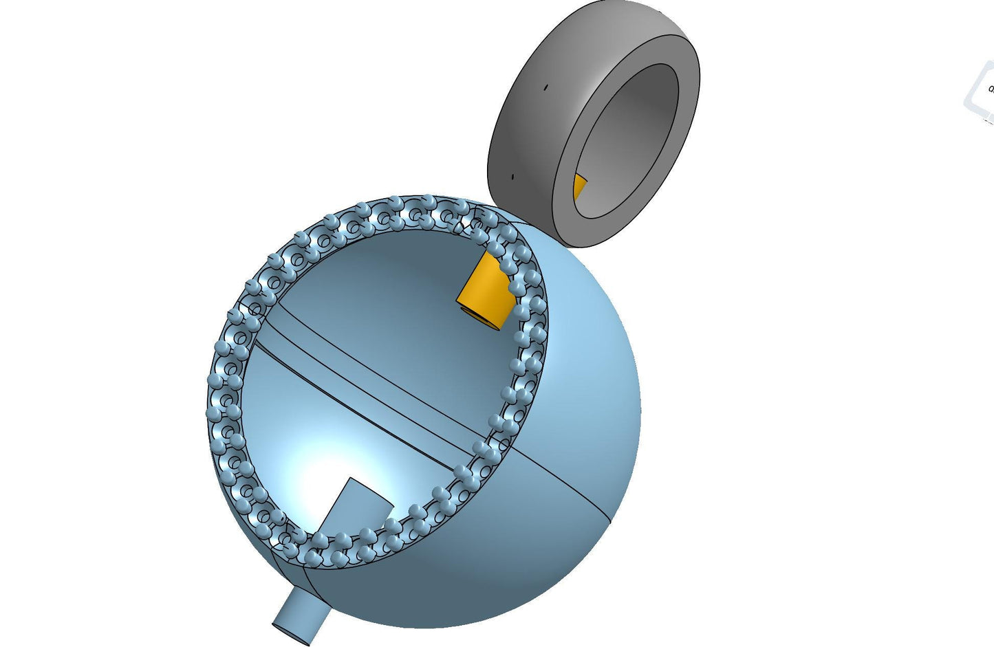 Face changing mechanism pending CAD file 3DM file