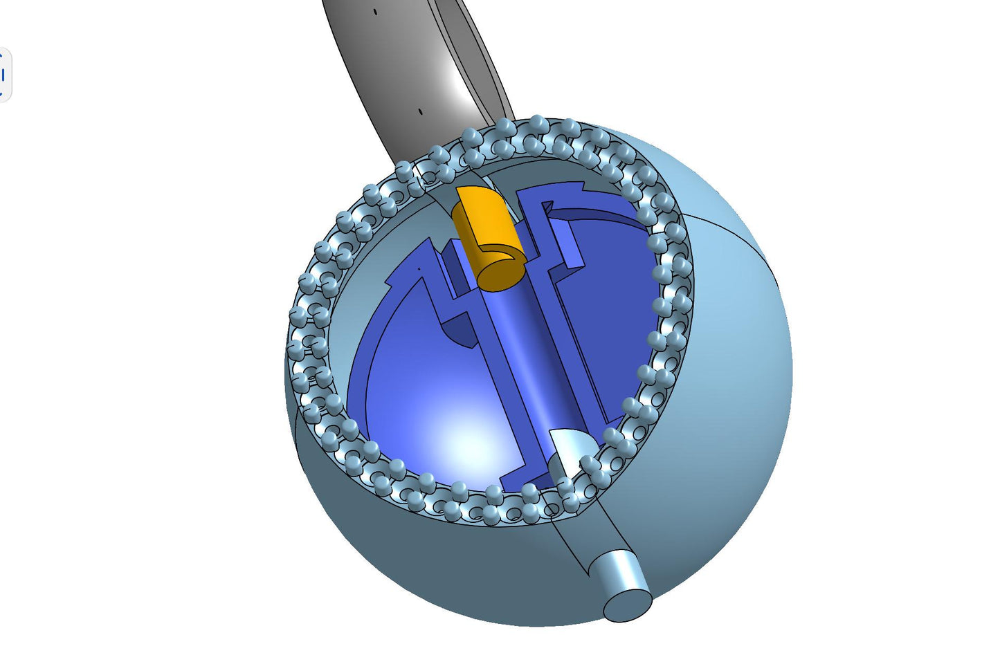 Face changing mechanism pending CAD file 3DM file