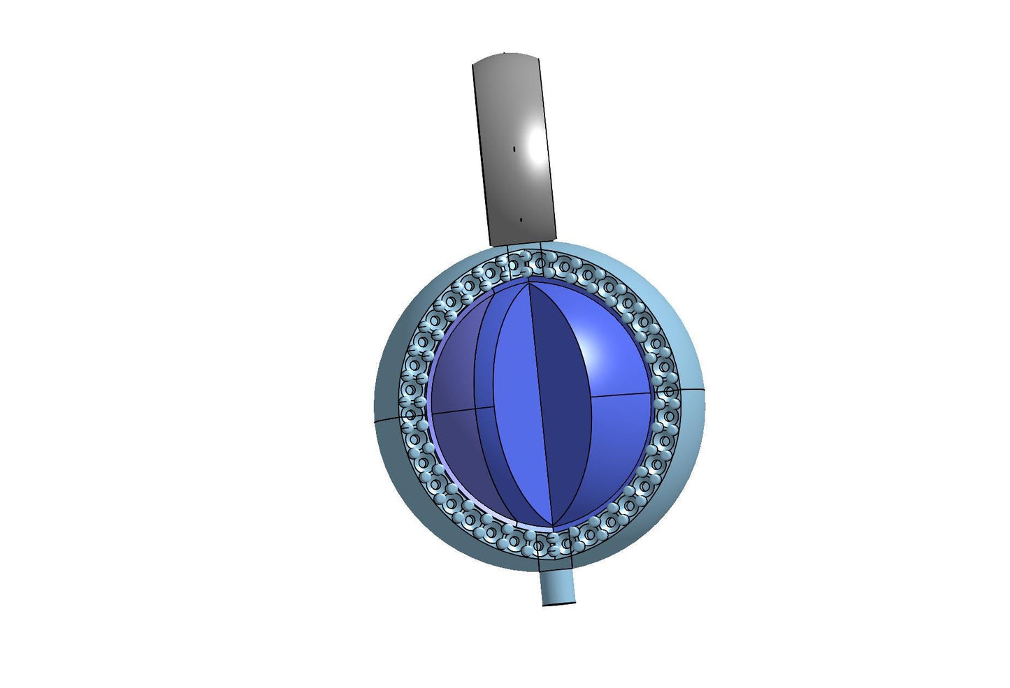 Face changing mechanism pending CAD file 3DM file