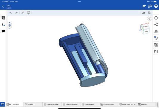 Lock mechanism, CAD file – JewelryCrafto