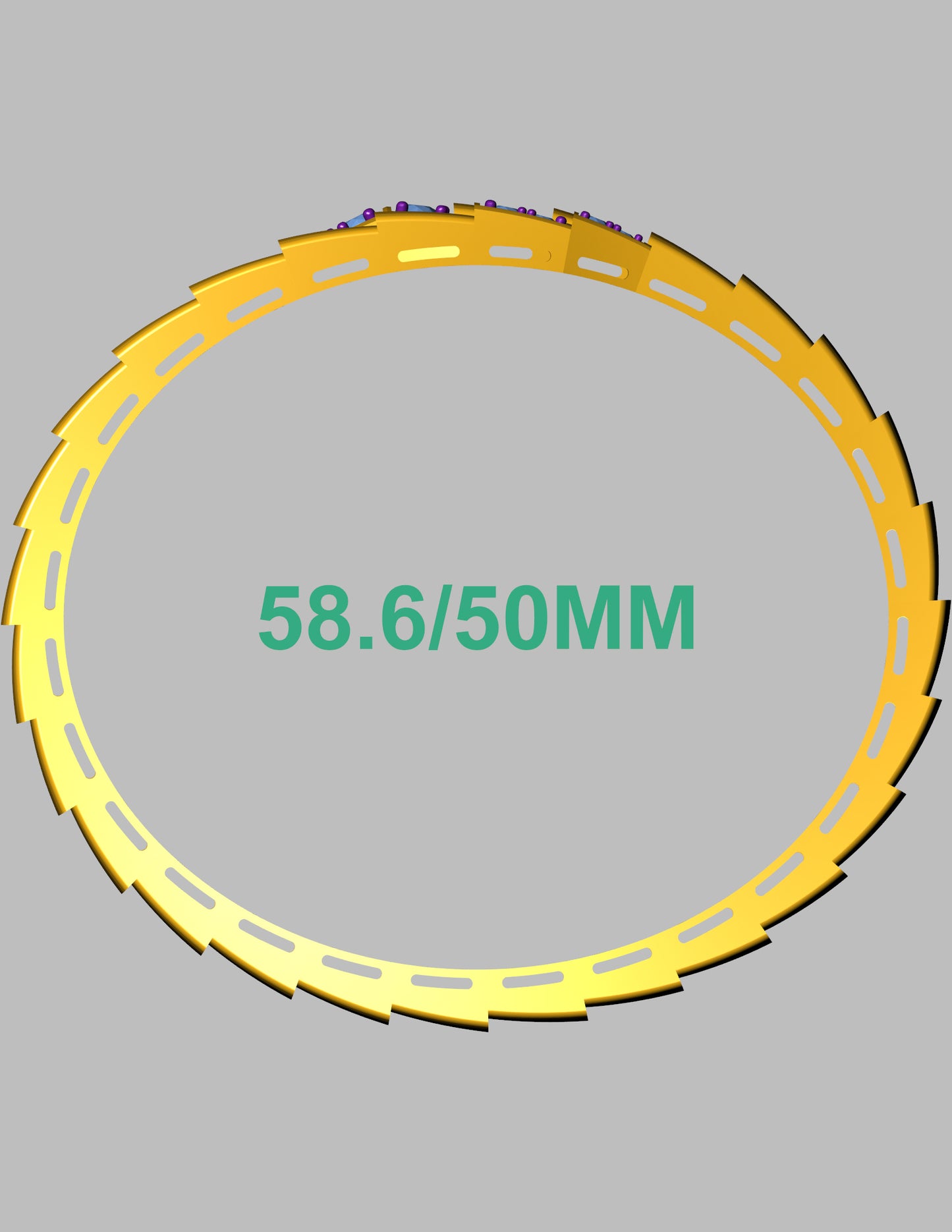 Bvlgari Serpenti Inspired Tension Fit Bracelet CAD Design