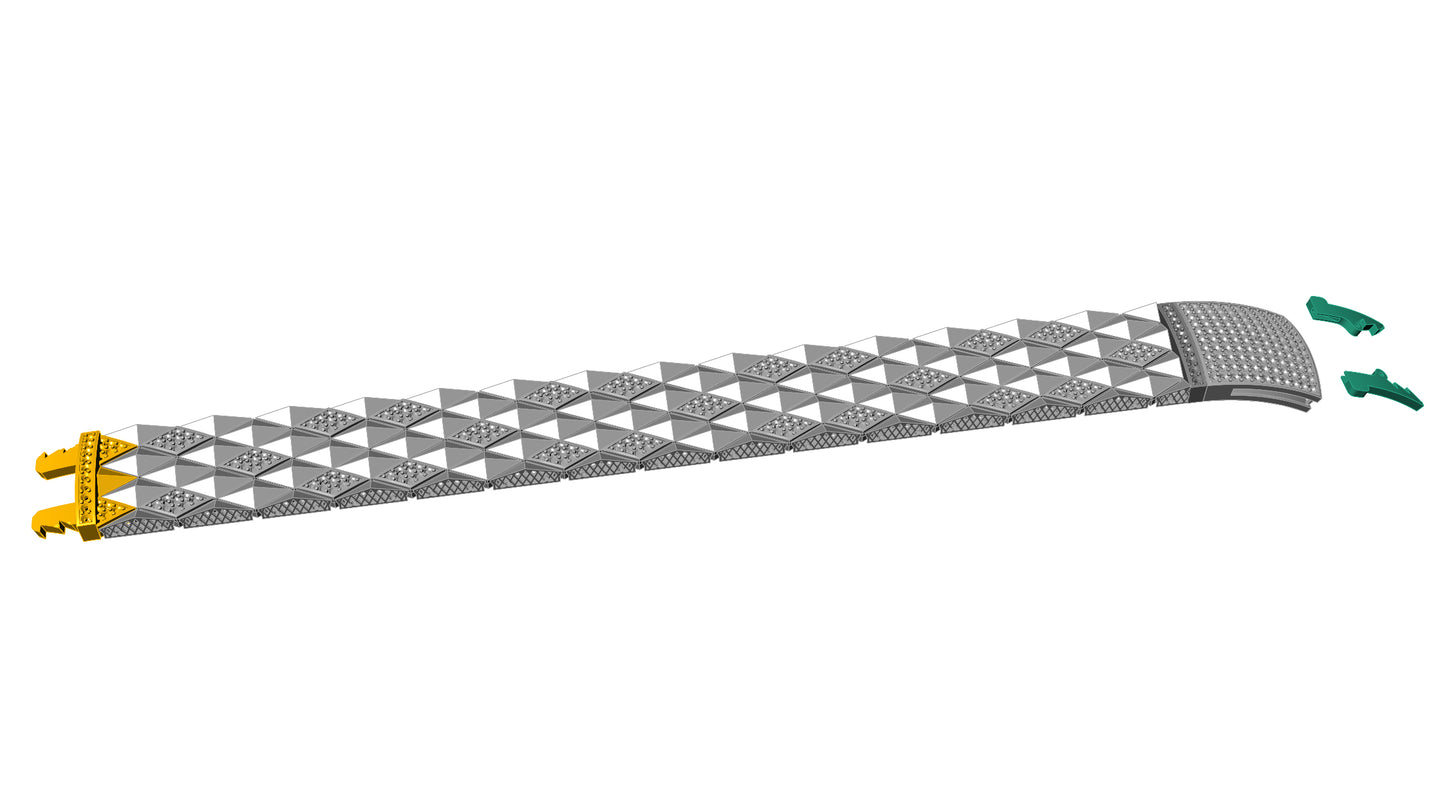 Italian bracelet CAD file 3DM FILE