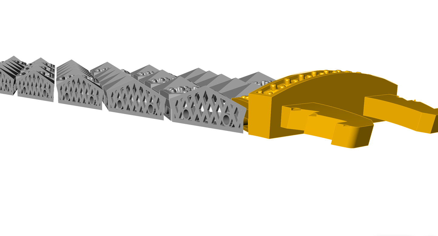 Italian bracelet CAD file 3DM FILE