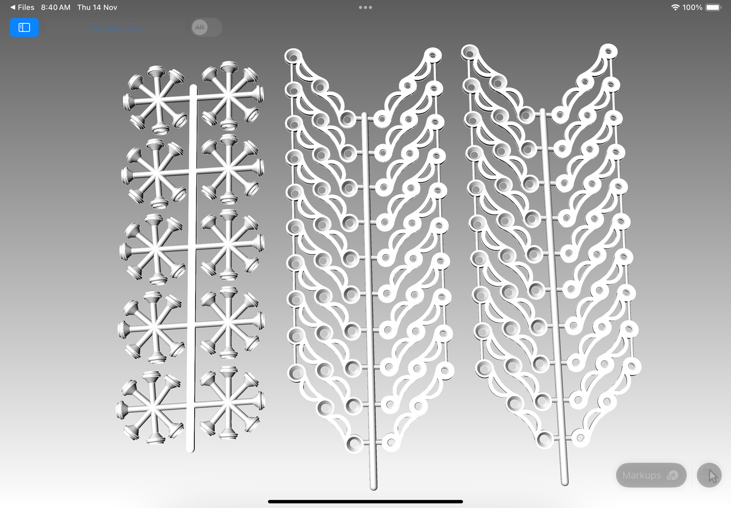 Ring into bangle CAD file 3DM file STL file