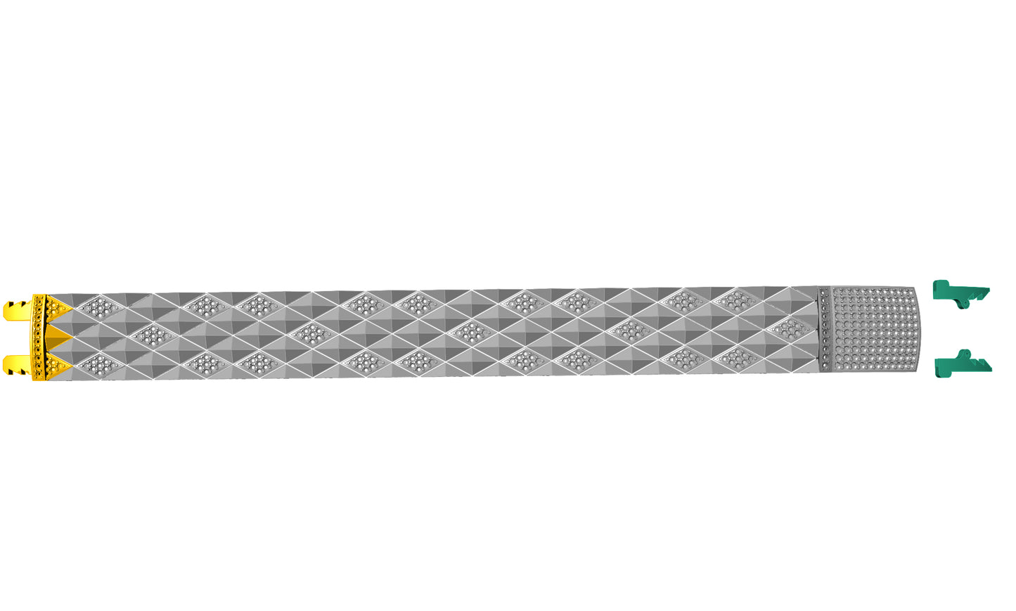 Italian bracelet CAD file 3DM FILE