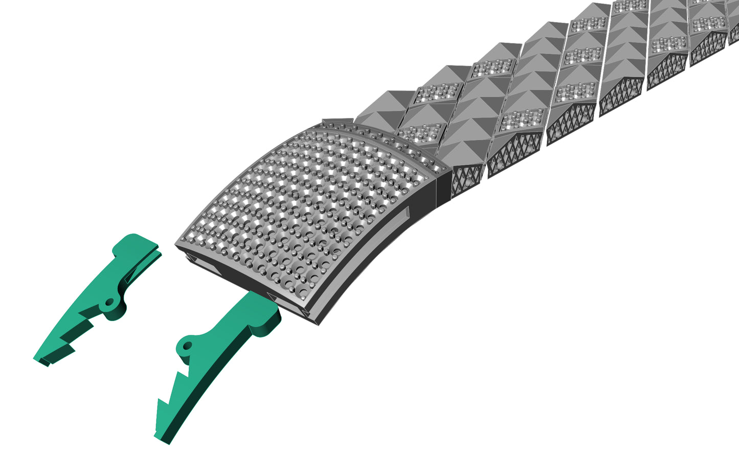 Italian bracelet CAD file 3DM FILE
