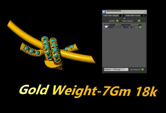 Tiffany Knot-Inspired Earring CAD Design 3D Jewelry Models