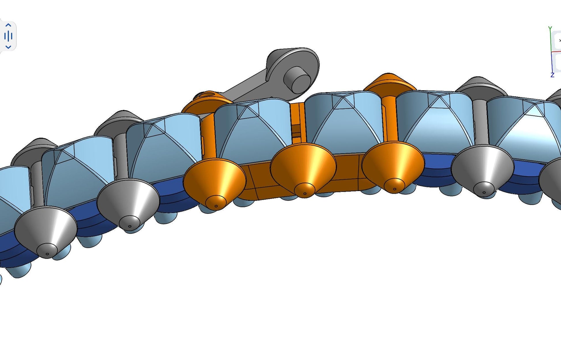 Cartier clash de bracelet CAD file 3DM file